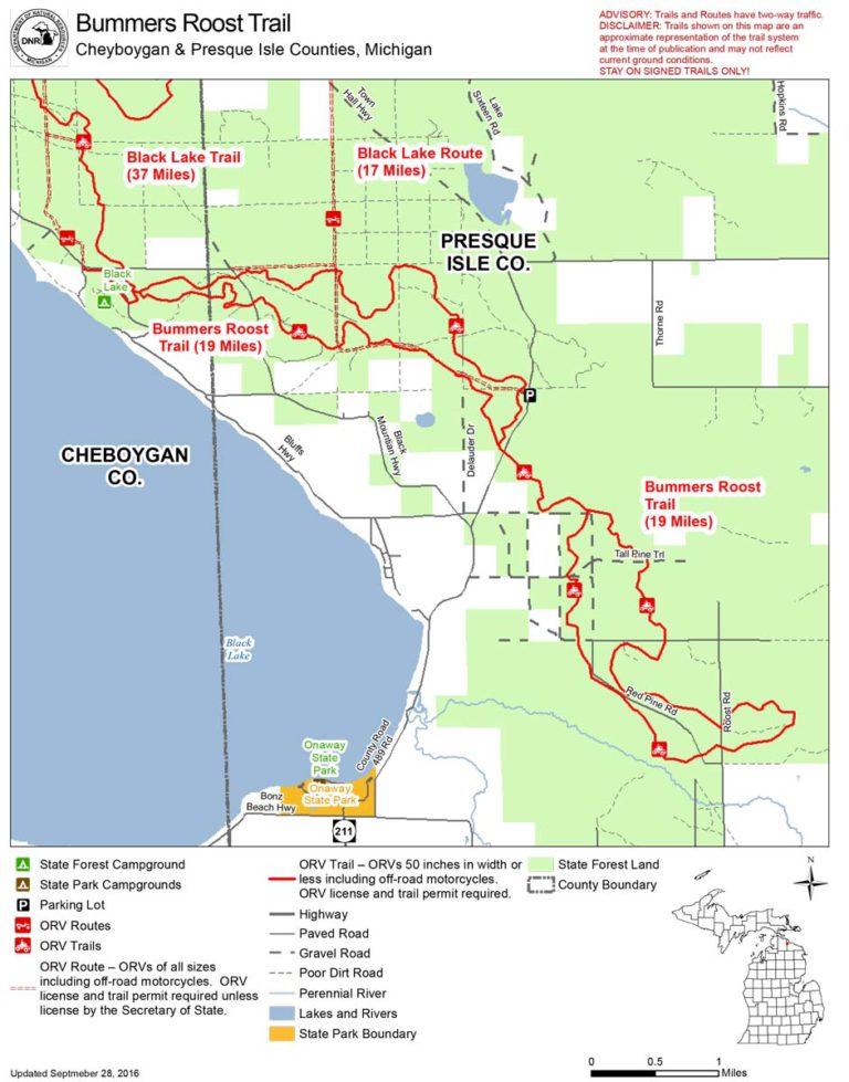 Black Mountain Trail System – Cheboygan Area Trailways