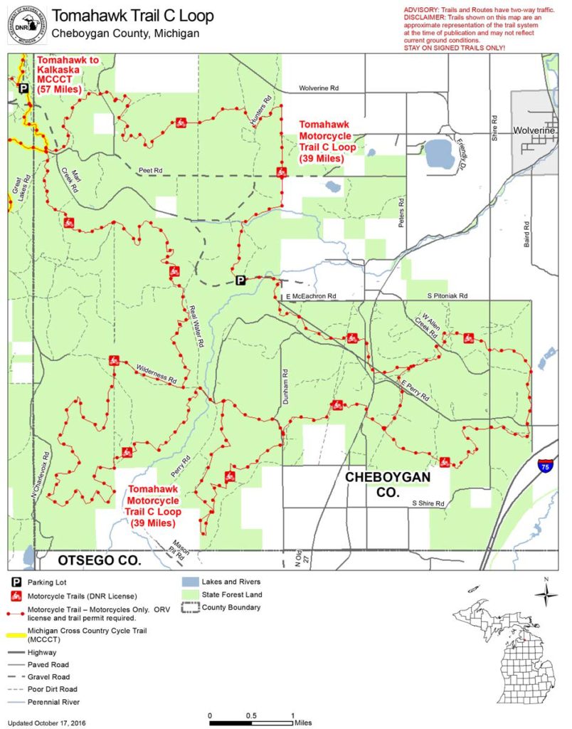 Tomahawk Trail System – Cheboygan Area Trailways